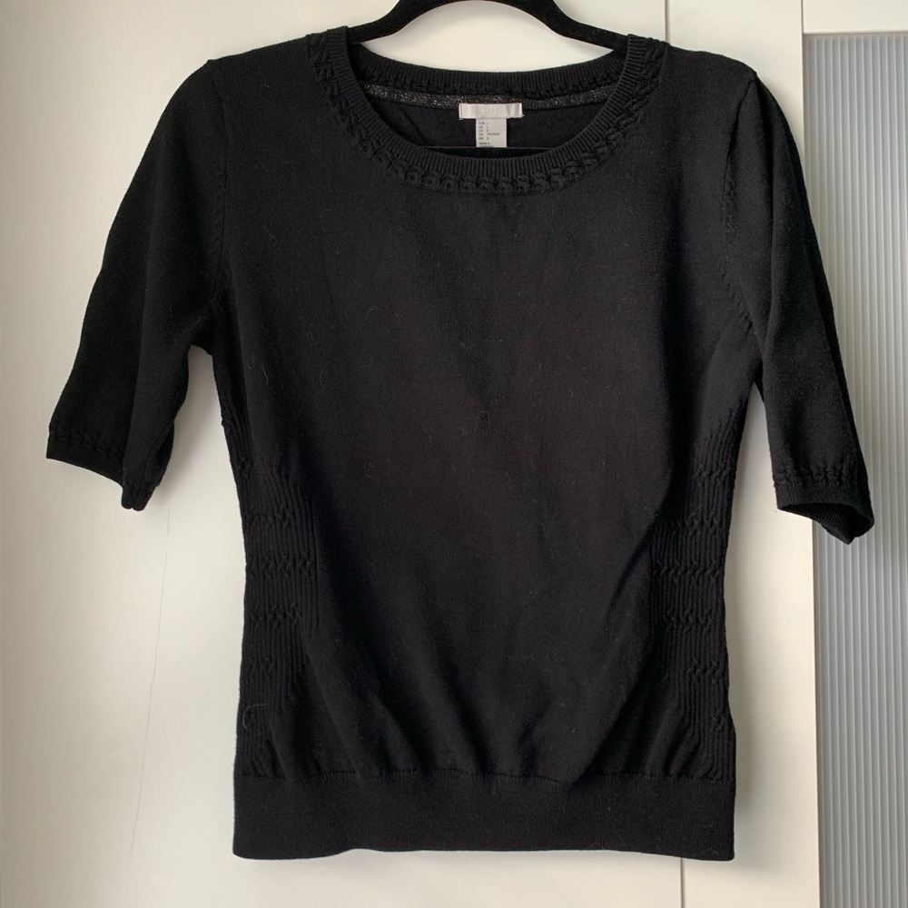 Black sweater